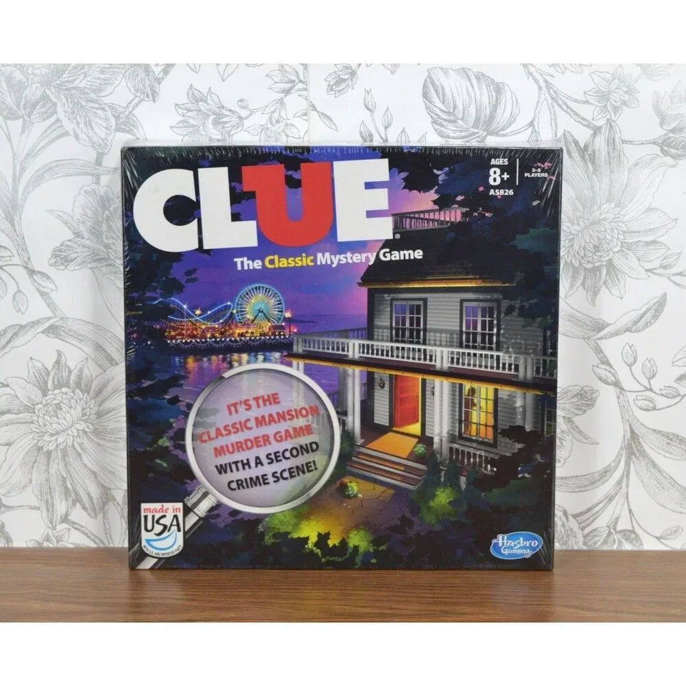 Clue The Classic Mystery Mansion Murder Game Hasbro 2013 SEALED